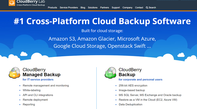  is a versatile backup program and it was developed to provide comfortable and convenient  CloudBerry Backup Review: Easily Backup Business Data to the Cloud Storage