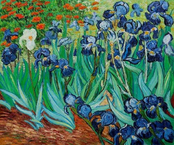 Paling Bagus 16 Lukisan Bunga Van Gogh  Gambar Bunga  Indah