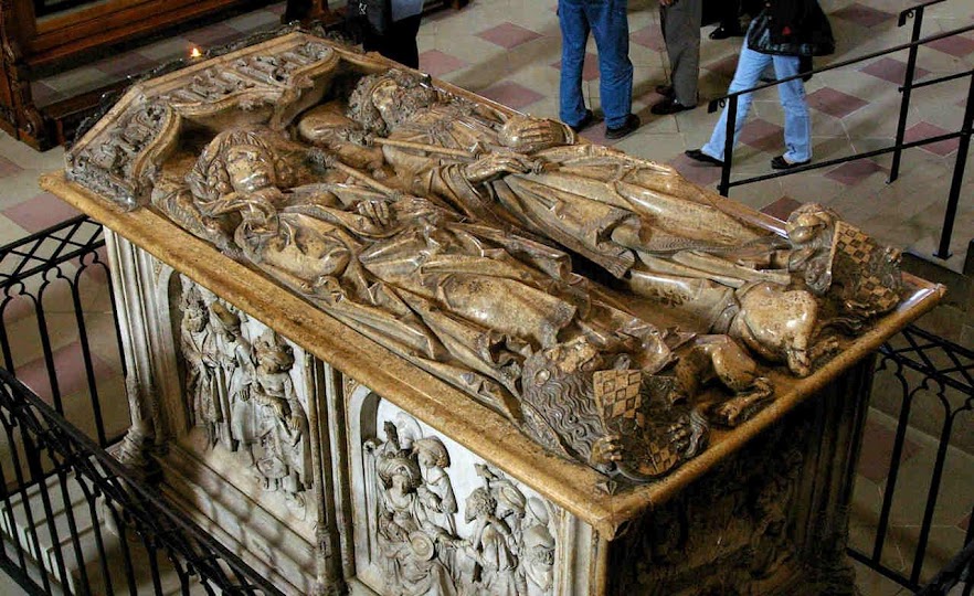 Túmulo do santo casal na catedral de Bamberg