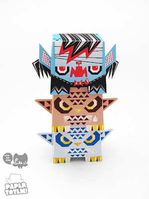 Check out these stylish pieces of the Paper Totem by the lovely Amee 