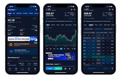 Investing apps portfolio