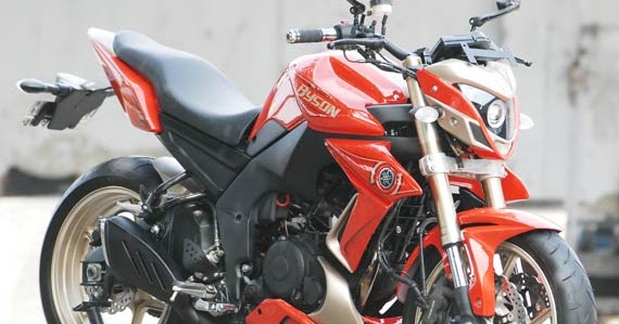 Motor Drag Ninja : Modif Yamaha Byson dengan bodi desain 