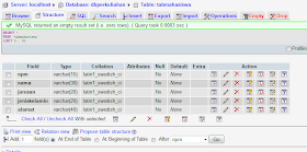 Membuat form Data Mahasiswa Java Netbeans koneksi Database MYSQL