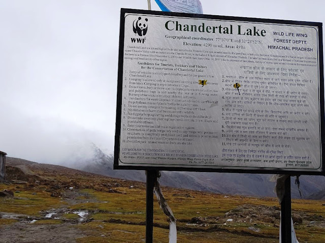 Chandertal, Kunzum Pass, Himachal Pradesh