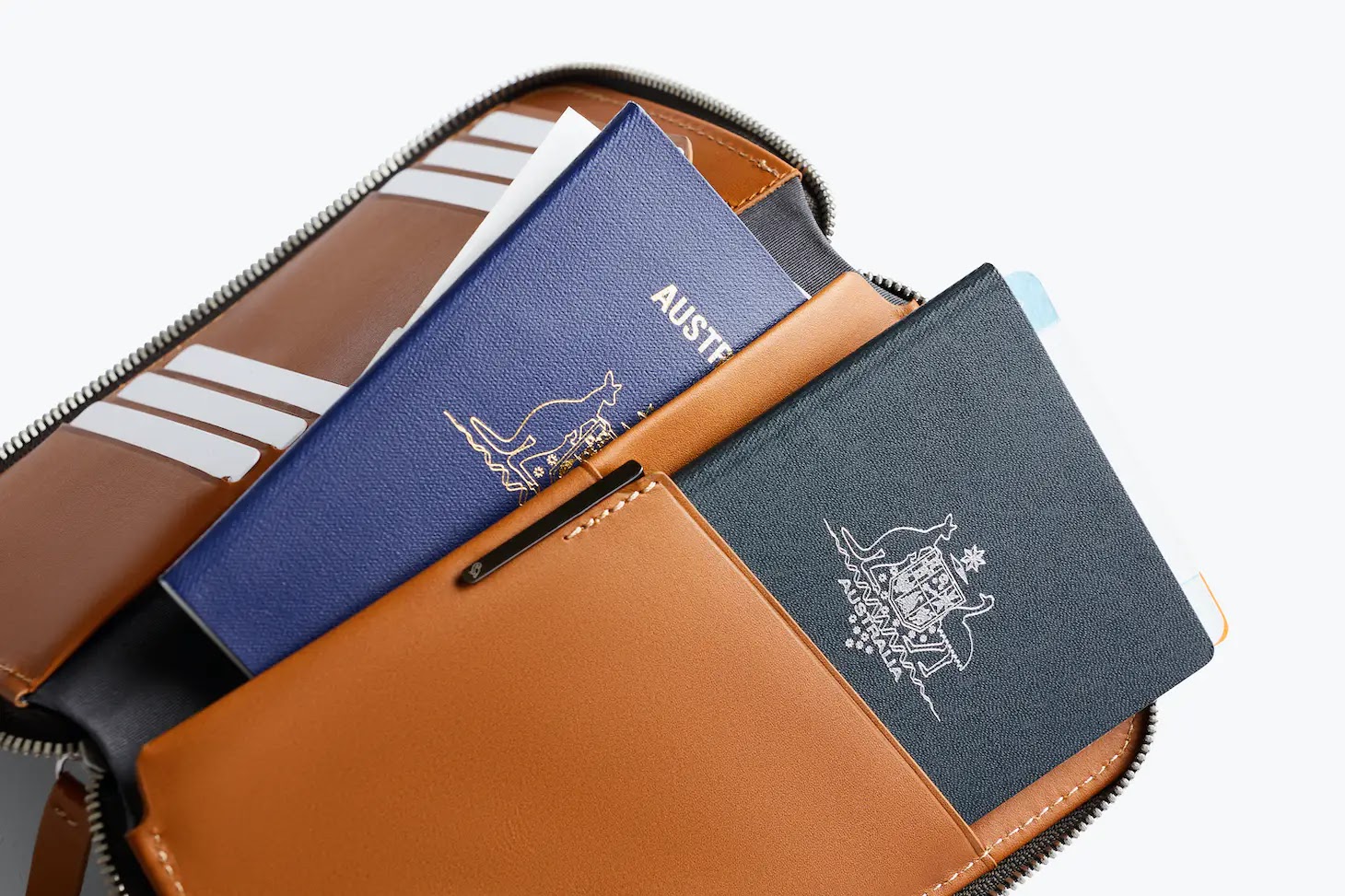 Bellroy Travel Folio Leather Passport Case