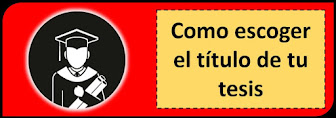 Como Escoger el Título de tu Tesis de Grado