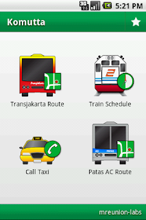 Cari Tahu Transportasi Daerah Jakarta Dengan Aplikasi Komutta di Android