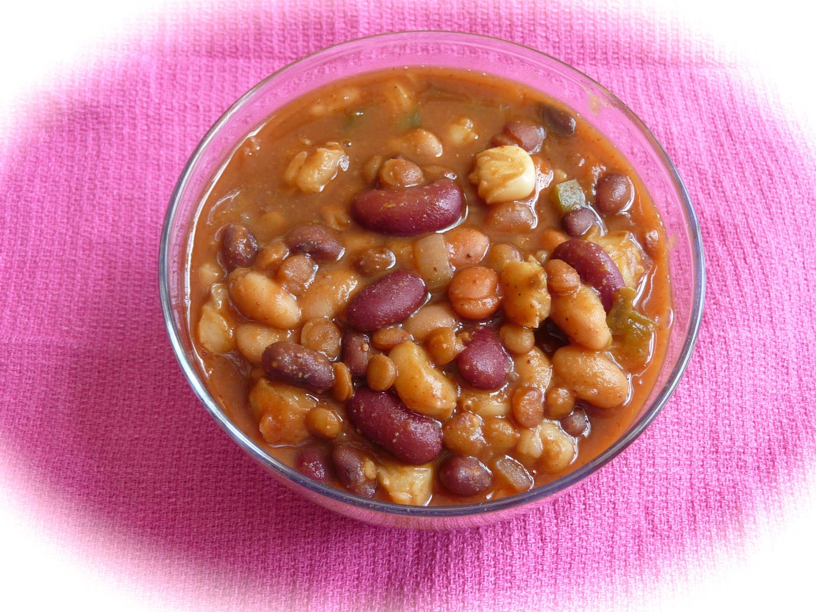 Pink-Vegan: Black Pinto Kidney Northern Bean Lentil Hominy ...