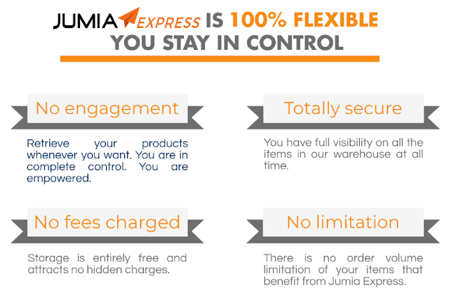 Jumia Express flexibilities