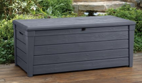 Keter Brightwood Resin 120-Gallon Outdoor Storage Deck Box, Keter Plastic Deck Storage Container Box, Keter Deck Box, Lockable Keter Deck Box, Keter Outdoor Storage Bench, Keter Deck Box Seat, Keter Resin Deck Box, Keter Deck Storage Box,