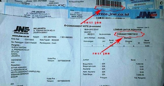 Cara Cek Resi JNE Cepat dan Mudah - Cek Cara Terbaru