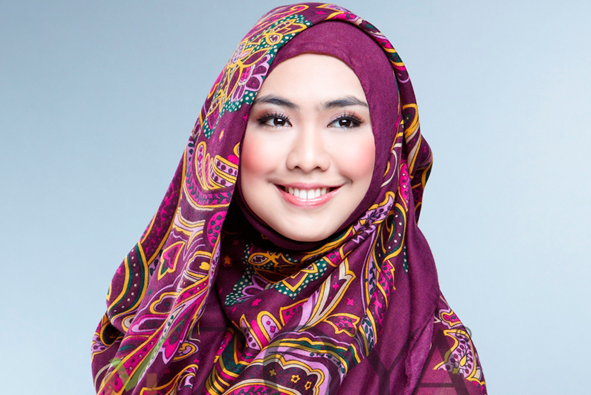 Aneka Gaya Hijab  Modern Artis 