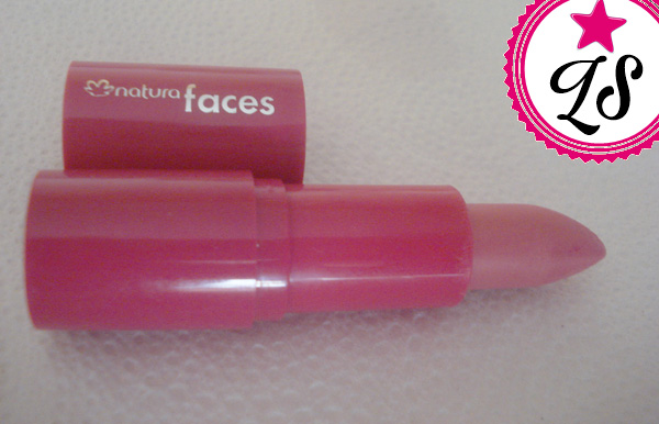 Resenha:  Batom Rosa Mimo da Natura Faces