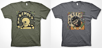 The Mike Egan T-Shirt Collection by CommonWealth Press - Remember & Bad Seed