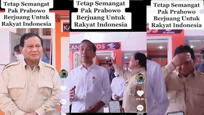 Viral Vidio Prabowo Setia di Sisi Jokowi, Warganet Benar Kata Pak Gusdur