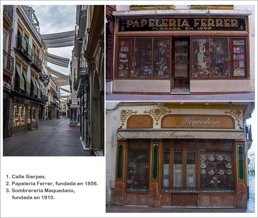 Calle Sierpes de Sevilla. El origen de la Calle Sierpes.
