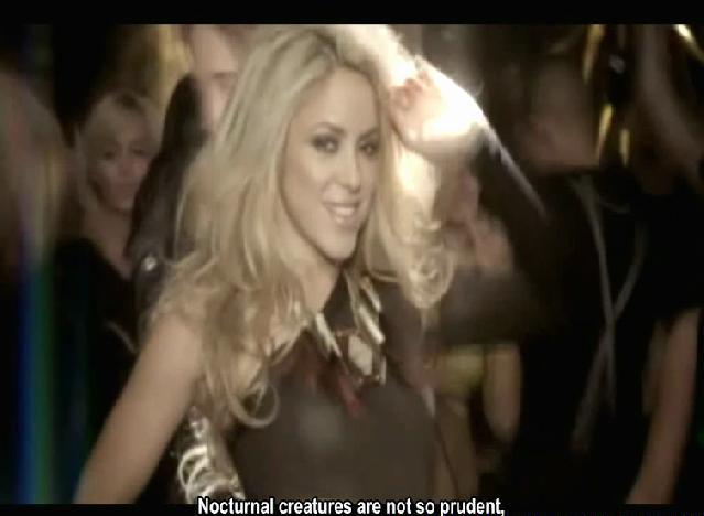 3) Shakira-She.Wolf.avi 4) Shakira_feat._Dizzee_Rascal_-_Loca.avi