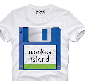 Camiseta Monkey Island - Commodore 64