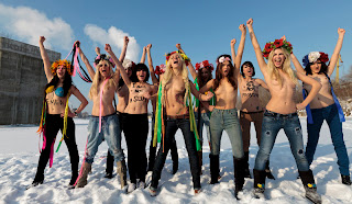 FEMEN - The 'topless' protest group (2)