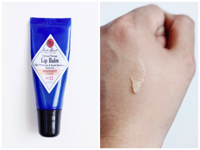 Jack Black Intense Therapy Lip Balm with SPF 25 in Grapefruit & Ginger