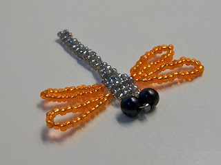 Beaded dragonfly