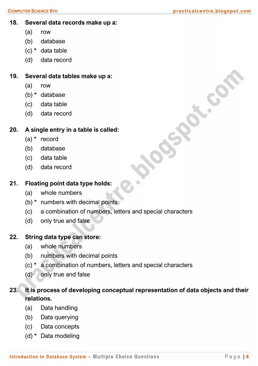 introduction-to-database-system-multiple-choice-questions-4