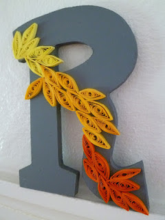 quilled-monogram