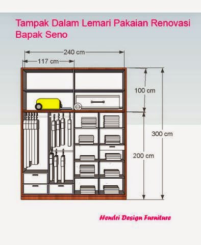 HENDRI DESIGN FURNITURE DEPOK Design lemari pakaian