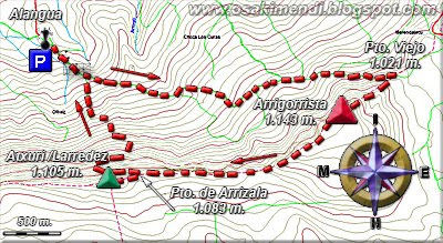 Ampliar plano de la ruta