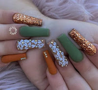 Ideas de uñas decoradas para el otoño