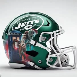 New York Jets Dr. Who Concept Helmet