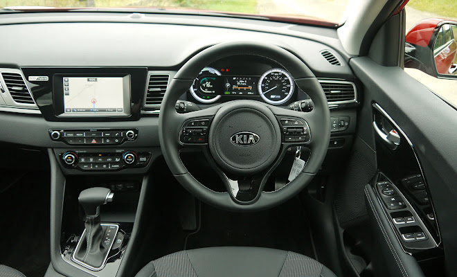 Kia Niro cockpit view