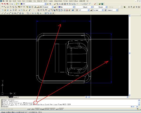 Belajar AutoCAD: membuat Skala Objek (Scale Objects)