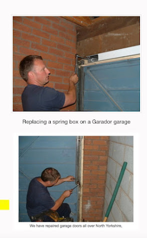 Your Local Garage Door Repairs Scarborough, Filey & North Yorkshire Call Richard on 01723 239701 /07734 778053