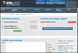 adicionando o domínio