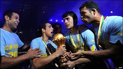 Egipto es el campeón de la Coipa  de Africa 2010