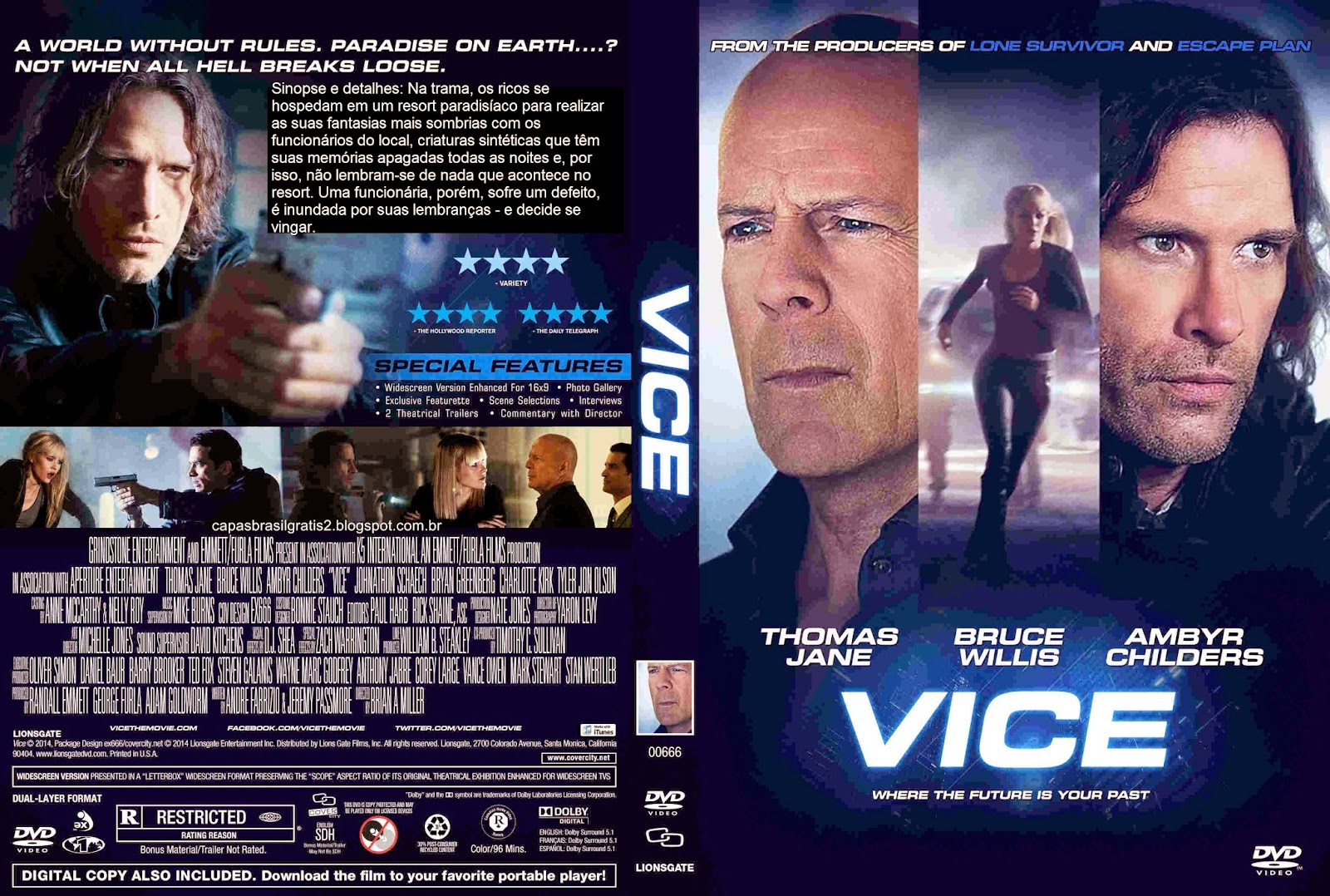 Vice (2015) - DVD Capa 01