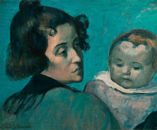 Эмиль Бернар Emile Bernard (1868 - 1941) Мать и ребенок(1905)