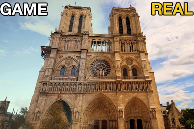 Catedral de Notre-Dame Game e Real