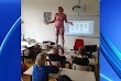 See How Teacher Stood On Her Desk, Removed Her Clothes To Give Students Better Visual During Science Class