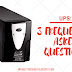 UPS: 3 Frequently Asked Questions