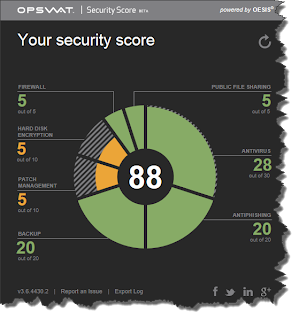 security report of your windows pc