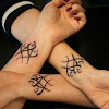 Wrist Small Tribal Tattoos For Men