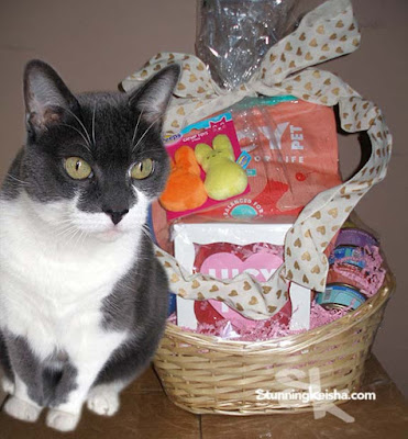 A Tisket, A Tasket, Guess Who Got an Easter Basket!