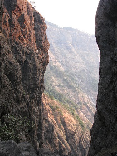 View from the top of Sandhan Valley