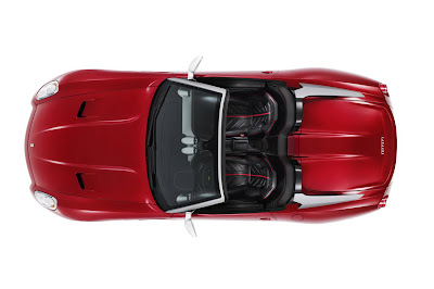 2011 Ferrari 599 Sa Aperta Overhead Photo