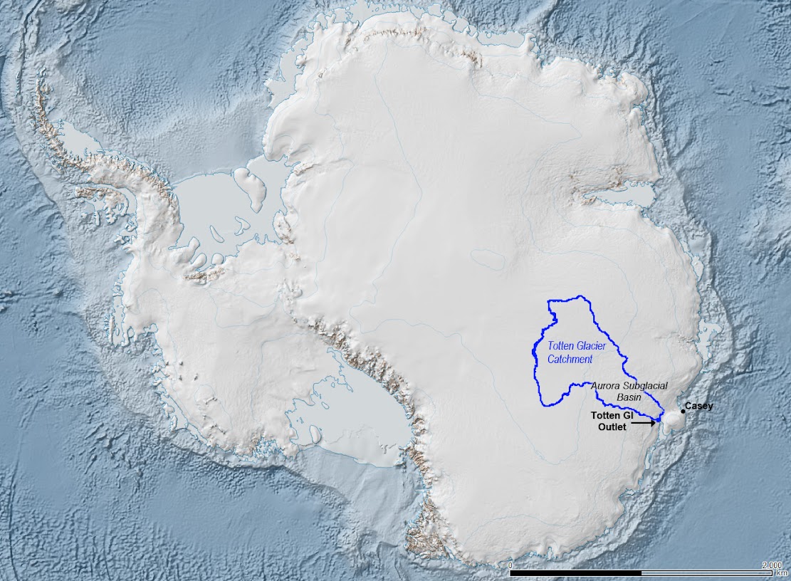 Scientists predict extensive ice loss from huge Antarctic glacier