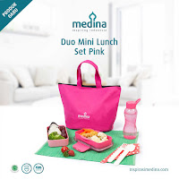 Dusdusan Duo Mini Lunch Set Pink ANDHIMIND