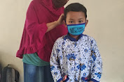 PC Himpaudi Pagerageung Bagikan Masker Kepada Anak Anak PAUD