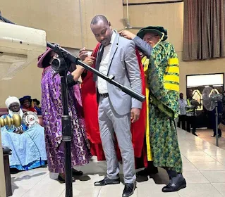 PHOTOS: Ex-Eagles Goalkeeper, Enyeama, Bags Honorary Doctorate Degree From UNIUYO